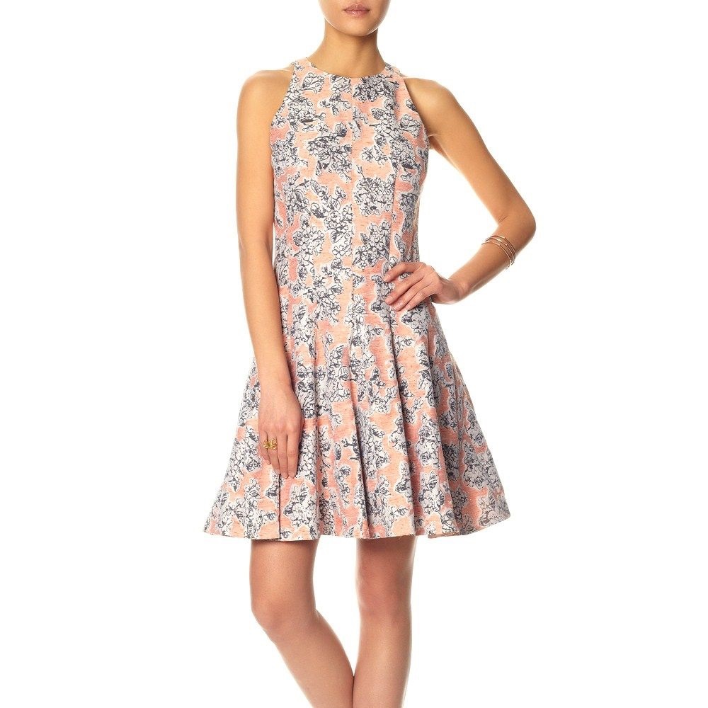 SOLD Thakoon peach fit and flare floral